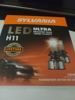 Sylvania H11 LED Ultra Headlight Bulbs 2-Pack