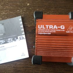Behringer ultra G DI box