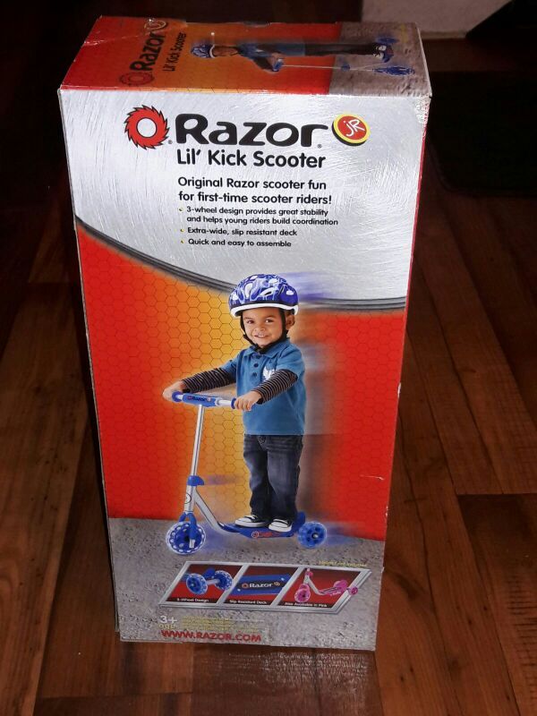 Scooter and new free helmet