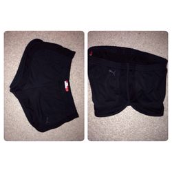Puma thick mess shorts size XS women's