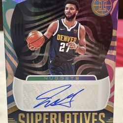 2021-2022 Panini Illusions Jamal Murray Superlatives Auto