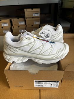 Salomon XT-6 White Lunar Rock Men And Women L(contact info removed)0