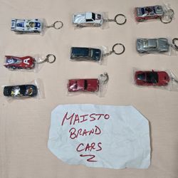 Diecast Cars Maisto Brand Key Chains 