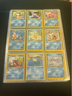 Vintage Pokemon Cards (Must buy whole binder!)