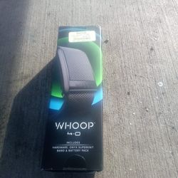 WHOOP 4.0 , Hardware,onyx, superknitband ,& battery pack 