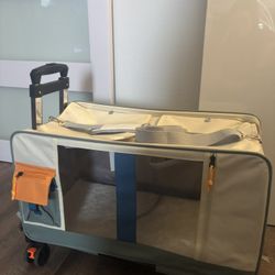 Pet Carrier/ Trolly Cat Or Dog 