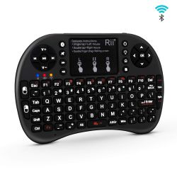 Rii i8+ Mini Bluetooth Keyboard(2pack:black,red,green)