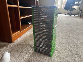 Xbox game disc collection