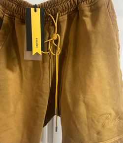 Rhude Caramel Sweat-shorts Brown (new With Tags)