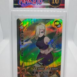Ino Yamanaka NR-SSR-106 Naruto Kayou Trading Card Graded Gem Mint 10 CCG TCG 