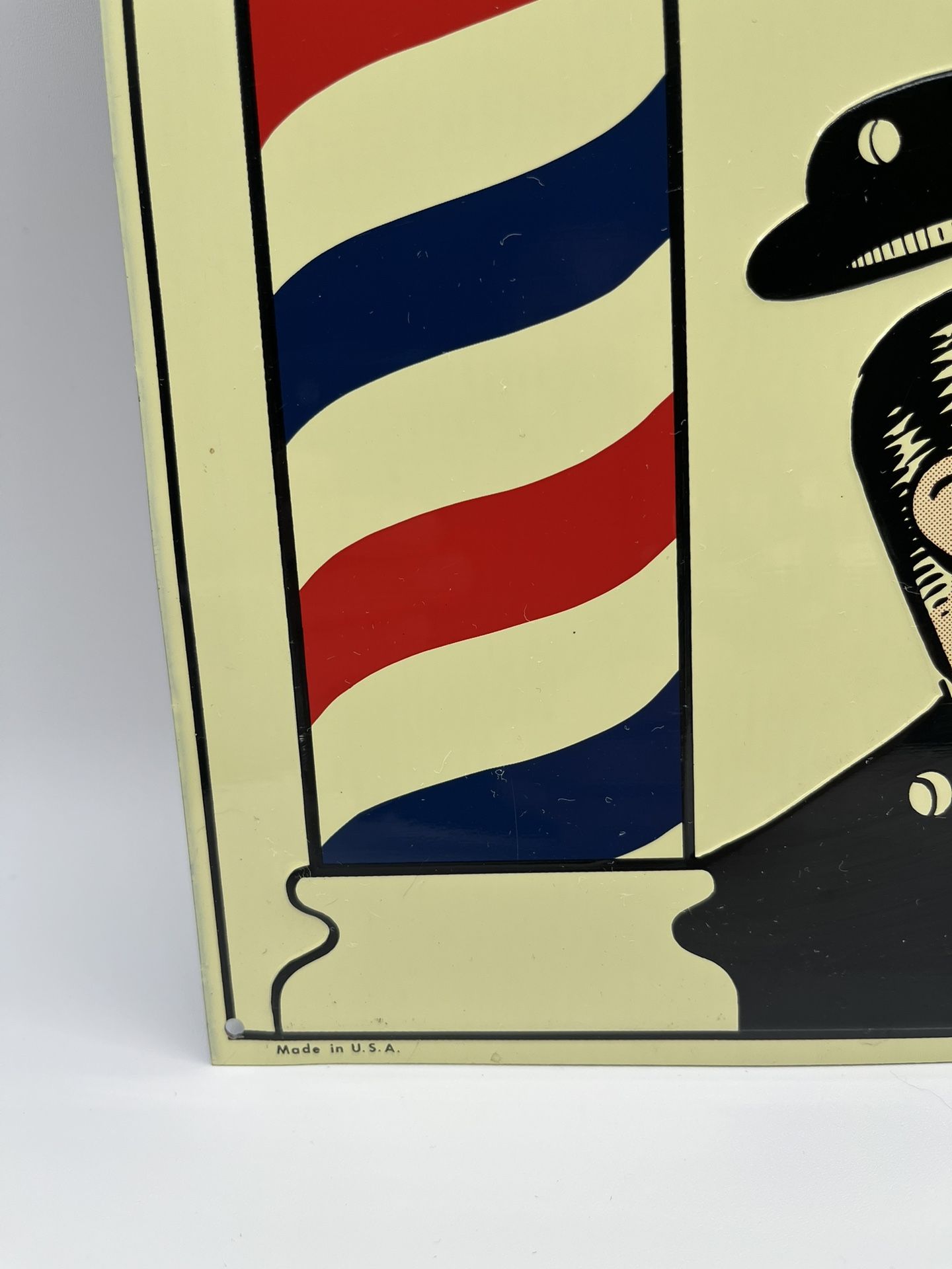 Fearless Fosdick Wildroot Cream Oil Barber Shop Metal Sign