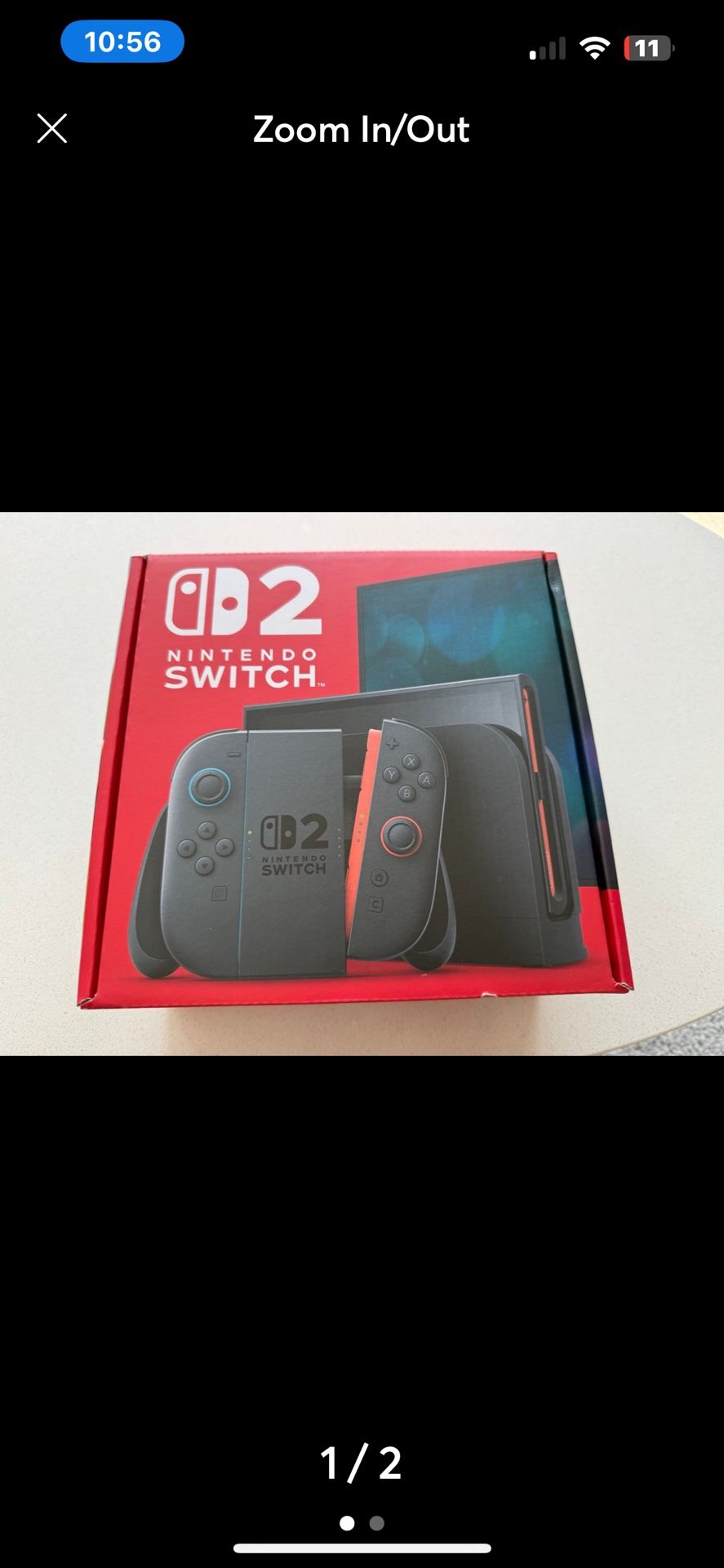 New in hand Nintendo switch