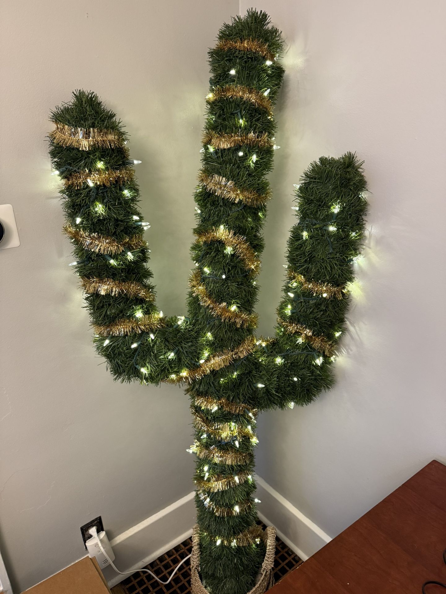 Festive Christmas Decorative Cactus