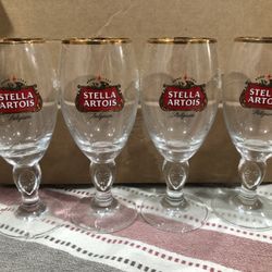 Stella Artois Belgium Lager Glasses 15cl