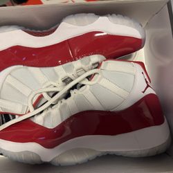 Red and White Jordan 11’s