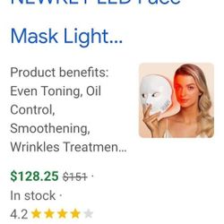 NEWKEY LED FACE MASK