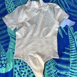 Turtle Neck Body Suit Tags On