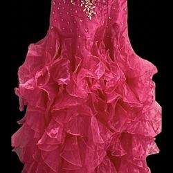 Hot Pink Formal Dress