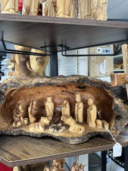 Olive Wood Nativity 
