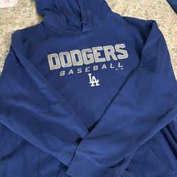 Assorted LA Dodgers clothing