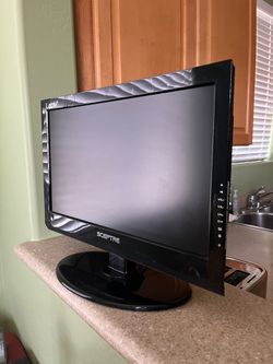 Sceptre 19" Flat Screen TV / Monitor (Great for Kitchen, Dorm, or Desk)