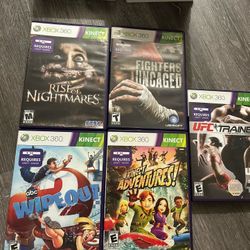 Xbox 360 Kinect Games $5 Each  