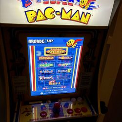 Super Pac-Man 10 In 1 Games Arcade 1Up 