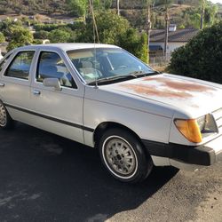 Vintage 1985 Ford Tempo Runs GREAT!