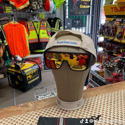 BOMBER EYEWEAR-BUZZ Bomb Safety - Gold Mirror $45 (Safety glasses/ Microfiber bag Only)