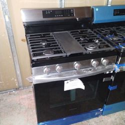 New Scratch And Dent Samsung Gas Stove 5 Burners 