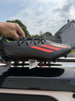 NWT Adidas X Speedportal.1 FG (Core Black/Solar Green/Solar Red) Size 12.5