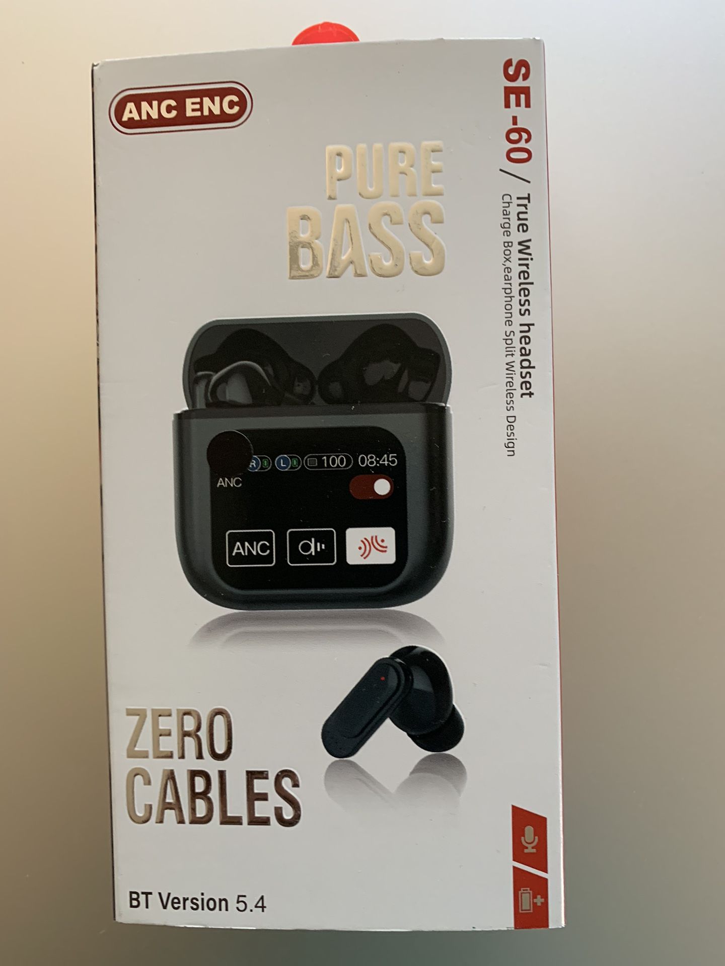 Bluetooth Headset With Touch Display