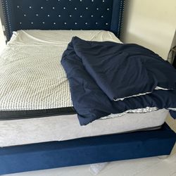 Bed Headboard Mattress Box Spring All  Included