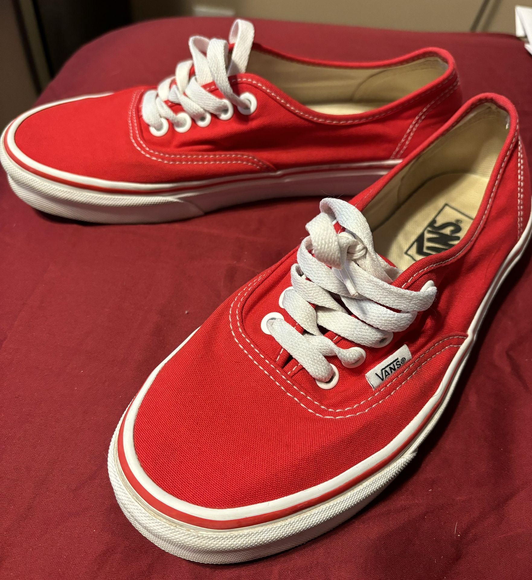 Red Vans