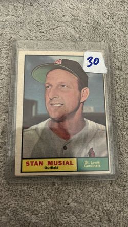 1961 Topps Stan Musial Baseball Card