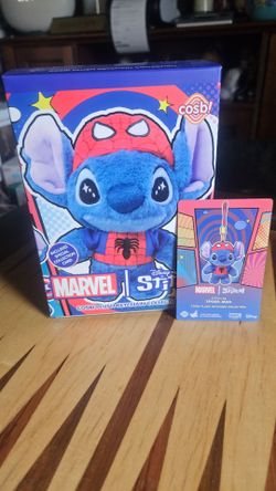 Marvel Stitch Cosbi Plush Keychain