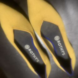 Rothy’s Yellow Slip On Shoes