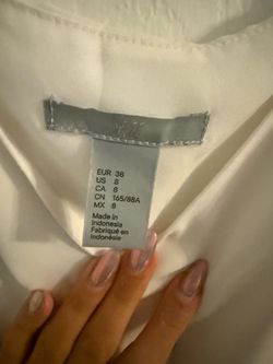 H&m white top