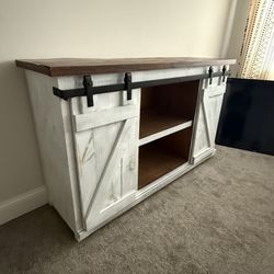 Barn Door Tv Stand 