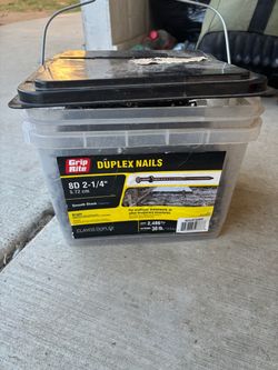 Grip Rite 8D Duplex Nails 30 lb Bucket