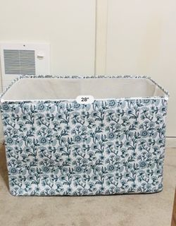 Floral storage bin