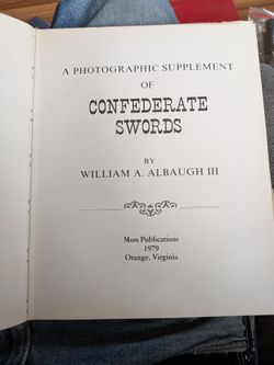 Confederate Swords