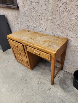 Office desk made by Stanley Furniture real wood