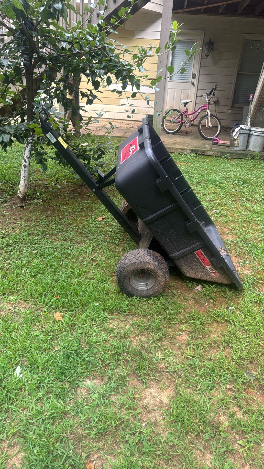 Brinly 10 Cu.ft Dump Car Mower
