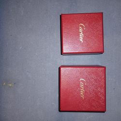 His An Her's Cartier Ring Boxes In Great Condition 170 OBO pick Up Only 