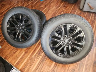 20" FORD F150 WHEELS AND TIRES