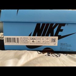 Jordan 1 University Blues (Carolinas) SIZE 4