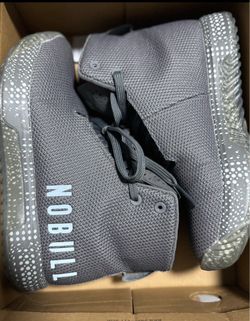 NOBULL Gray High-Top Training Sneakers