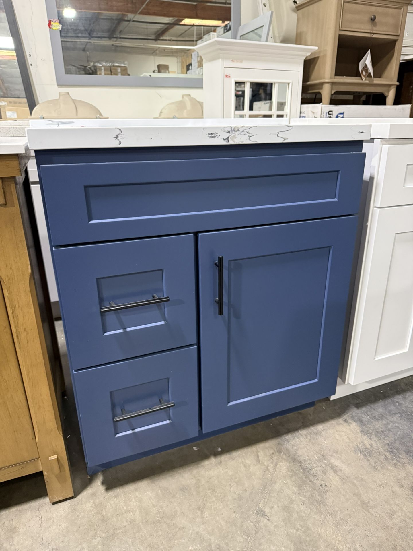 Blue Bathroom Vanity
