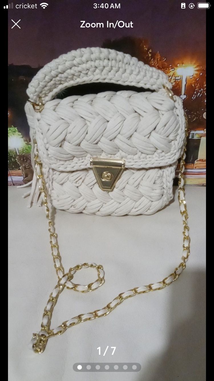 Crochet Shoulder Purse I